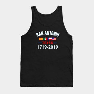 San Antonio Texas 300 year Anniversary Tank Top